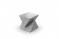 Betonstuhl Hocker 265 grau