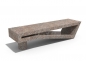 Bank aus Beton